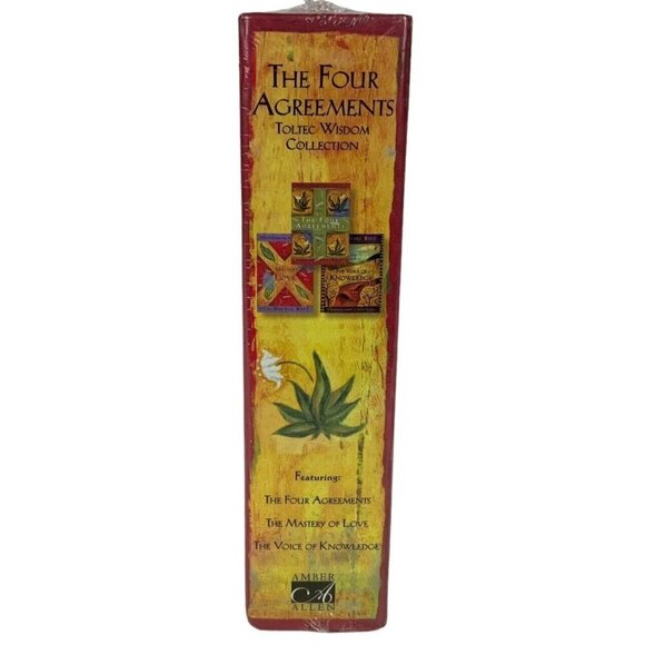 The Four Agreements Toltec Wisdom 3 Book Set by Don Miguel Ruiz and Janet Mills - Picture 4 of 6